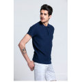 100%Mercerized Cotton Polo Shirt Men Sweater